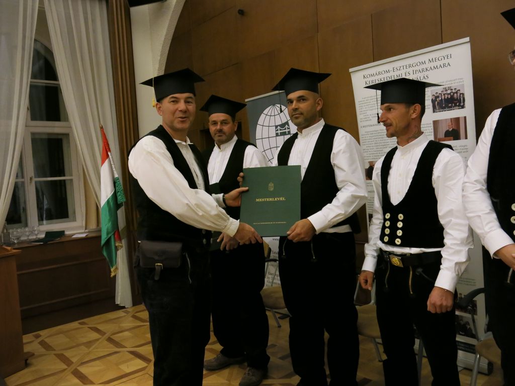 Ács Mesteravatás 2025 mesterlevél átadás